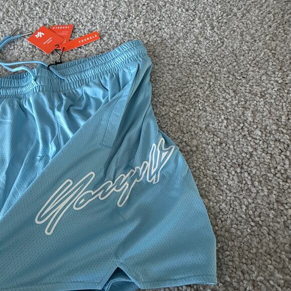 Men's YoungLA 117 Sig Short (SoldOut), XL, NWT, CarolinaBlue - Picture 4 of 7